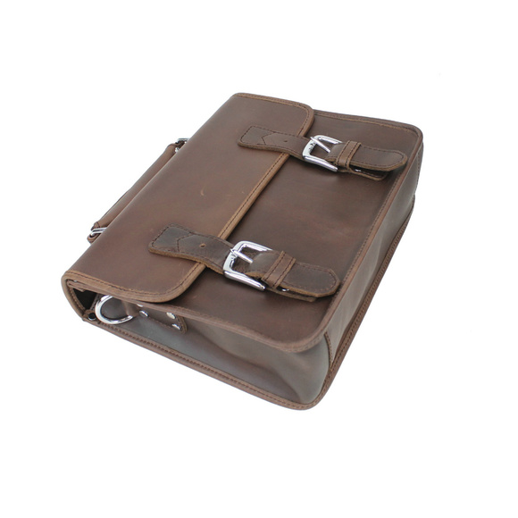 Large Full Grain Cowhide Leather Laptop Bag L05WR